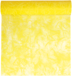 chemin de table jaune