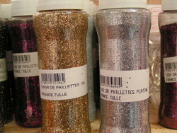paillette or et argent