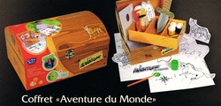 Coffret enfant "Aventure du Monde"  - Rayon enfants : Peintures et coffrets - ART'PALETTE