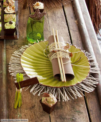 Set de Table sinamay - nappes , surnappes, chemin table, et  serviettes - Loc'Vaisselle