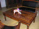 tables basses - tables chaises fauteuils - LA BROCANTE INDIENNE