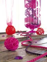 boules en rotin - mariage - Loc'Vaisselle