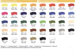 nuancier couleurs 