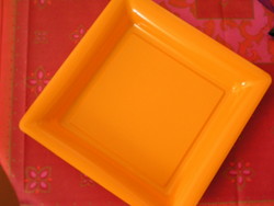 assiette carree 235 clementine