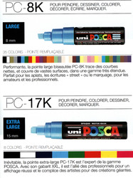 nuancier PC-8K et PC-17K