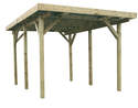 Carport 1voiture �volution Jardipolys - Carport voiture - PISCINE ET JARDIN CEVENOL