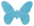 papillon turquoise