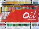 Coffret peinture à l'huile Daler-Rowney 10 couleurs 38ml