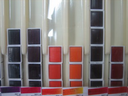pr�sentation de couleurs