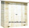 Coffre Mural Lausanne  ep 12mm 1,40m� - Abris et chalets - PISCINE ET JARDIN CEVENOL