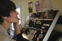 Maquillage avec un Essai et Colorim�trie