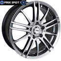 Jeu 4 jantes alu TARGA TWINSTAR 6.5 x 15 pouces