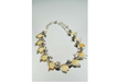 Reminiscence water lilly collier et sautoir nacre blanche