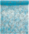 chemin d e table turquoise