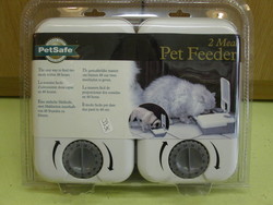 Distributeur alimentation automatique 2 repas petit chien et chat