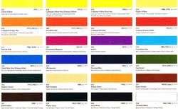 Nuancier couleurs