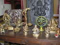 BRONZE - objets de decoration - paravents - LA BROCANTE INDIENNE
