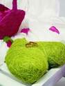 coussin coeur sisal et panier assorti