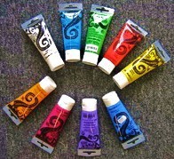 Couleurs vives Acrylique 