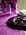 chemin de table fushia