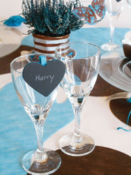 Porte nom bois - decors de table - Loc'Vaisselle