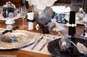 chemin de table pois pailletes