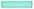 chemin de table turquoise
