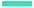 chemin de table turquoise