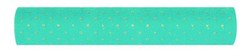 chemin de table turquoise