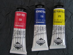  tubes gouache 15ml
