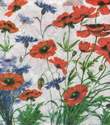 Papier de riz Japonais Th�me Coquelicots DFT156