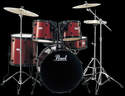 PEARL Batterie Forum FZ KIT 5F�ts STD 22" + Cymbales - Batteries & Accessoires - La Maison de la Musique