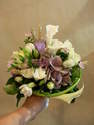 Bouquet de mari�e parme �pis de bl�s - Mariage - FLORA VALENTIN