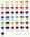 nuancier des couleurs au d�tail