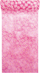 chemin de table fushia
