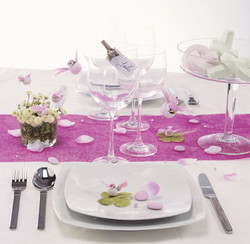 voile de lumiere - nappes , surnappes, chemin table, et  serviettes - Loc'Vaisselle