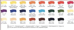 nuancier couleurs 