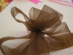 organza chocolat