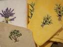 SERVIETTE DE TOILETTE BRODEE