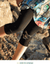 DESSIGUAL ETE 2012 LEGGING OCRE