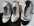BALLERINES LES PETITES BOMBES CAPRICE BLANC-ARGENT