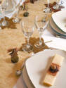chemin de table organza cristaux