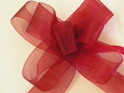 noeud organza - mariage - Loc'Vaisselle