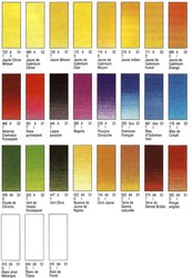 nuancier de couleurs N� 1