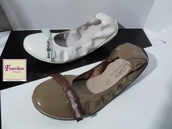 BALLERINES LES PETITES BOMBES ELLA VERNIE BLANC