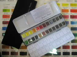 Coffret 24 couleurs aquarelle BLOCKX - COFFRET AQUARELLE BLOCKX  - ART'PALETTE