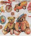 Papier de riz Japonais Th�me Les Nounours joueurs DFT098