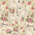 Papier de riz Th�me AMOUR DFT184