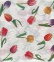 Papier de riz Japonais Th�me  Tulipes DFT010