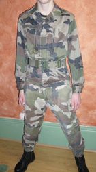 treillis f2 camouflage francais - Voir en grand